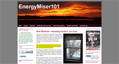 Desktop Screenshot of energymiser101.com